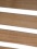 Teak natur oder gelt (nur in gerader Ausfhrung)