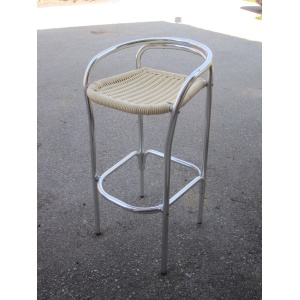 Barhocker Alu Geflecht II