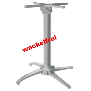 Wackelfrei Alu Tischgestell mit Abklapper